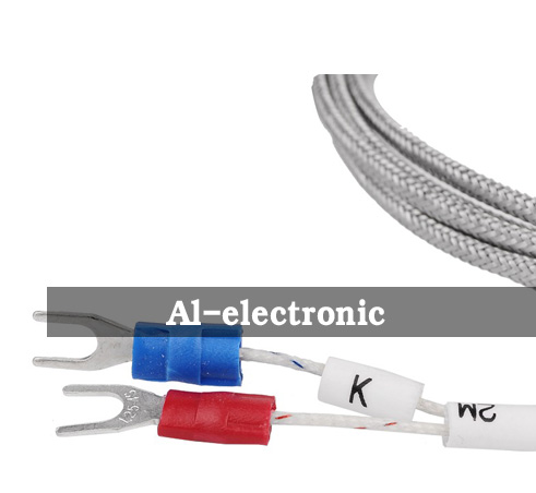 10cm Stainless Steel Probe Temperature Controller Sensor K Type 