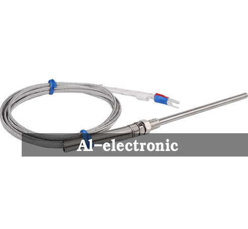 10cm Stainless Steel Probe Temperature Controller Sensor K Type 